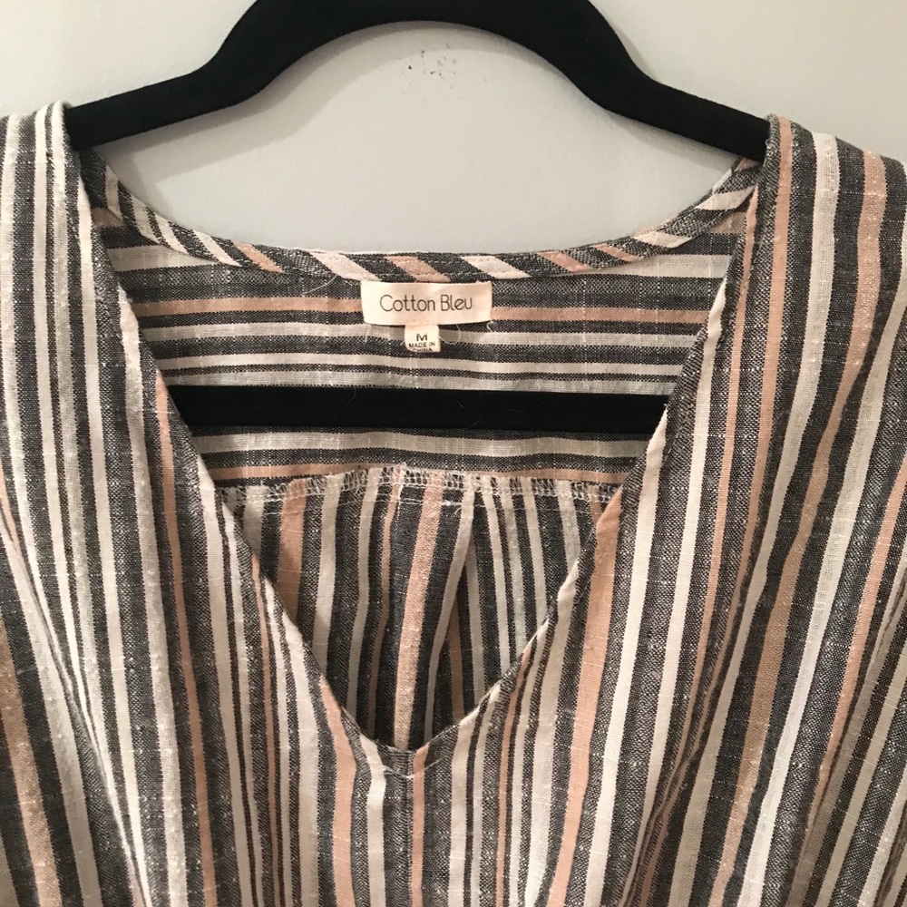 Boutique Striped smock dress